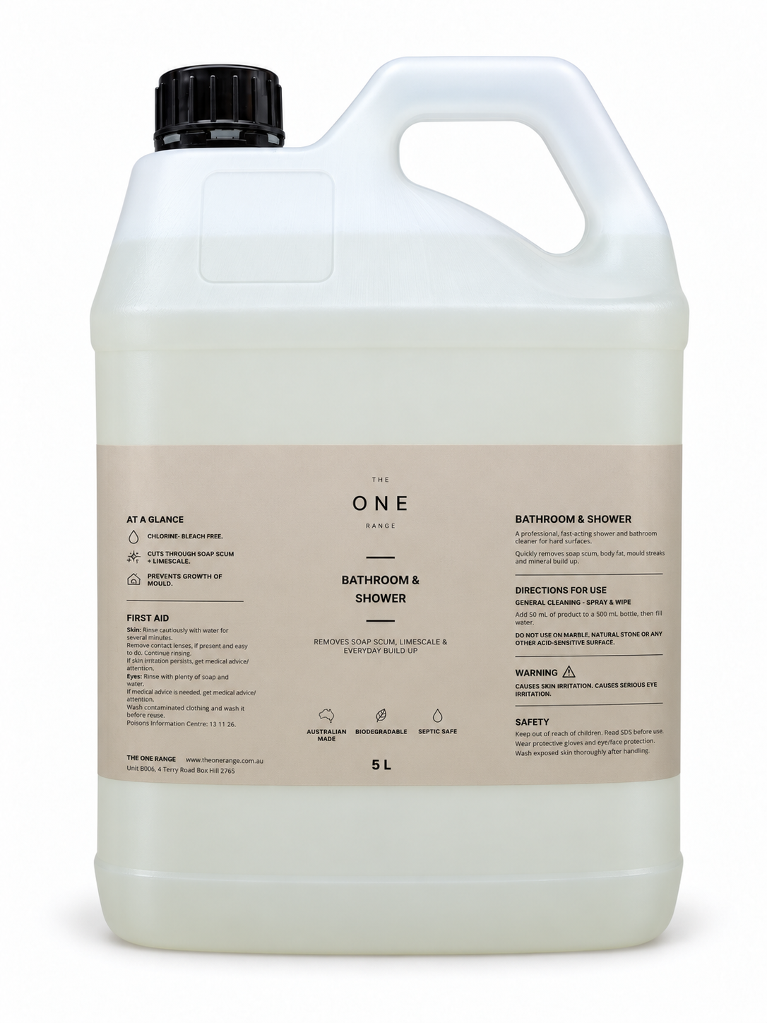 One Bathroom & Shower Concentrate